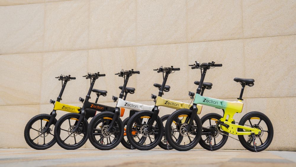 Zectron Long range folding e-bikes